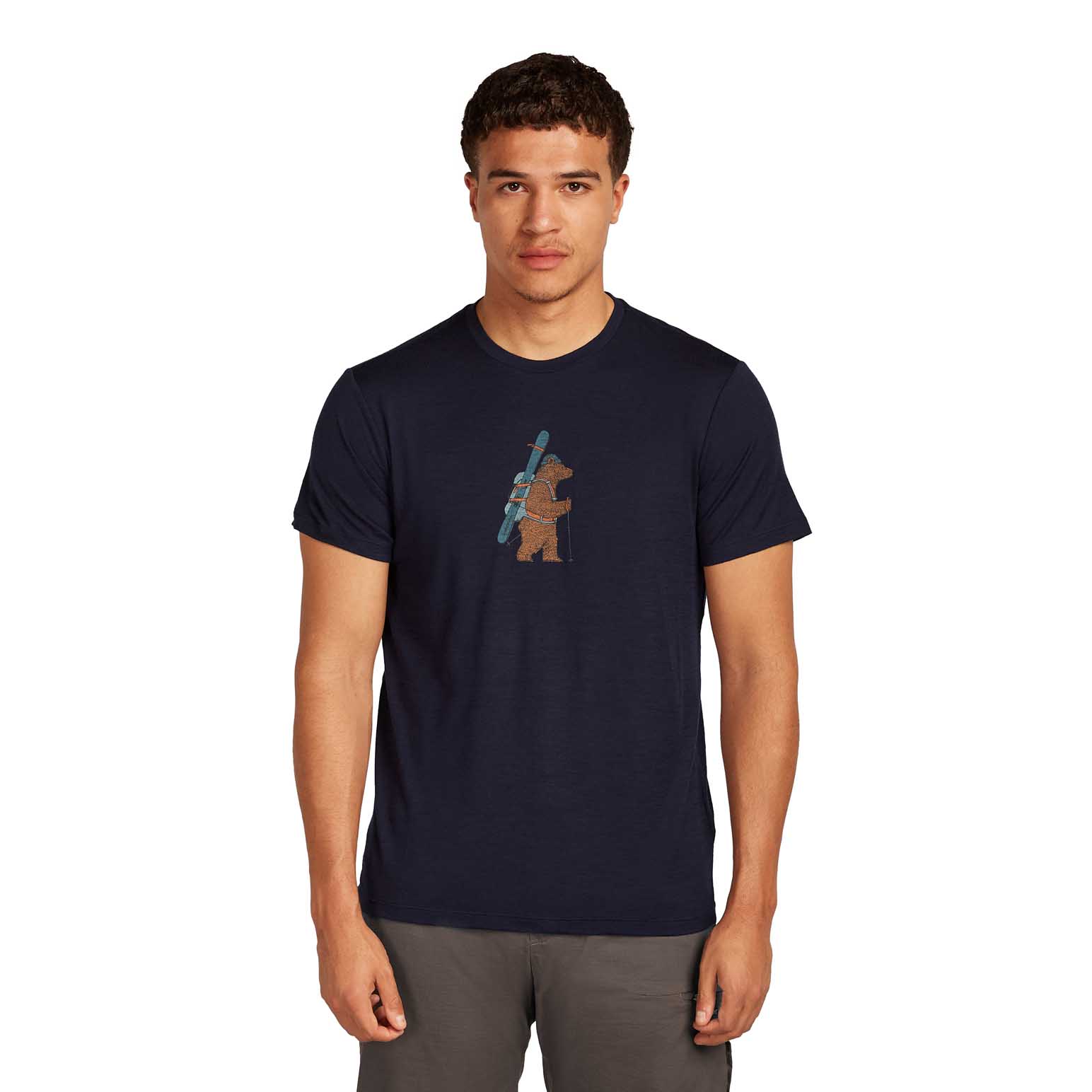 Icebreaker M Merino 150 Tech Lite SS Tee Bear Tour